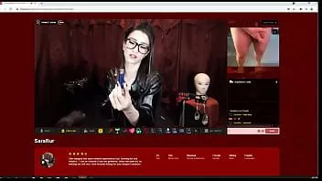 Jouer Le modèle de webcam rit et humilie mon petit pénis