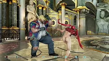Reproducir La afortunada chloe sin fondo pelea con un bastardo feo [tekken 7]