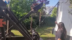 Redare Latina amatoare Paty este prinsă folosind camera reginei pentru un fetiș obraznic