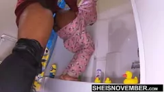 play Big Dick Pov DoggyStyle: Seks kasar dengan bayi ebony muda Sheisnovember